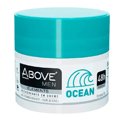 Desodorante Creme Above Men Elements Ocean 50G